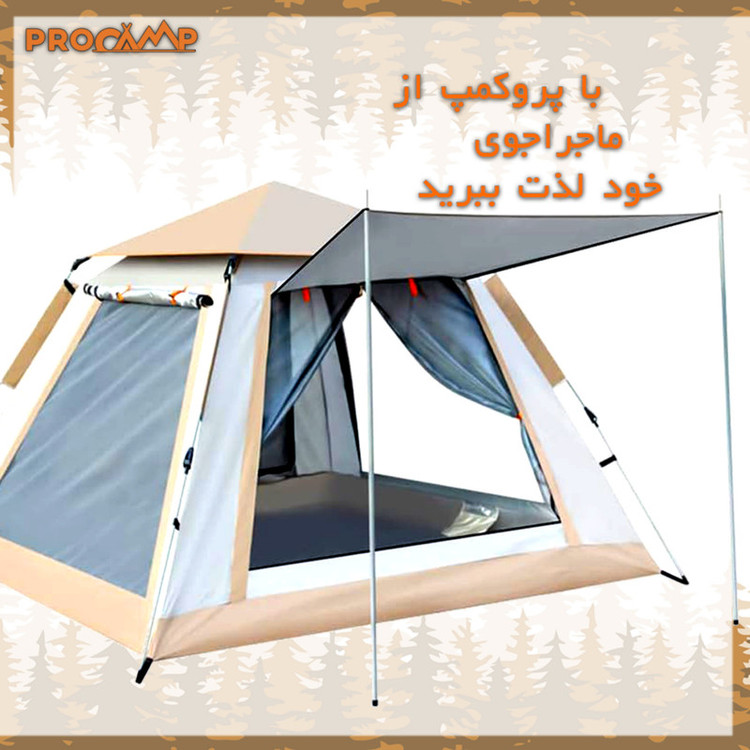 چادر کمپینگ 4 نفره پروکمپ مدل JH-8885-2