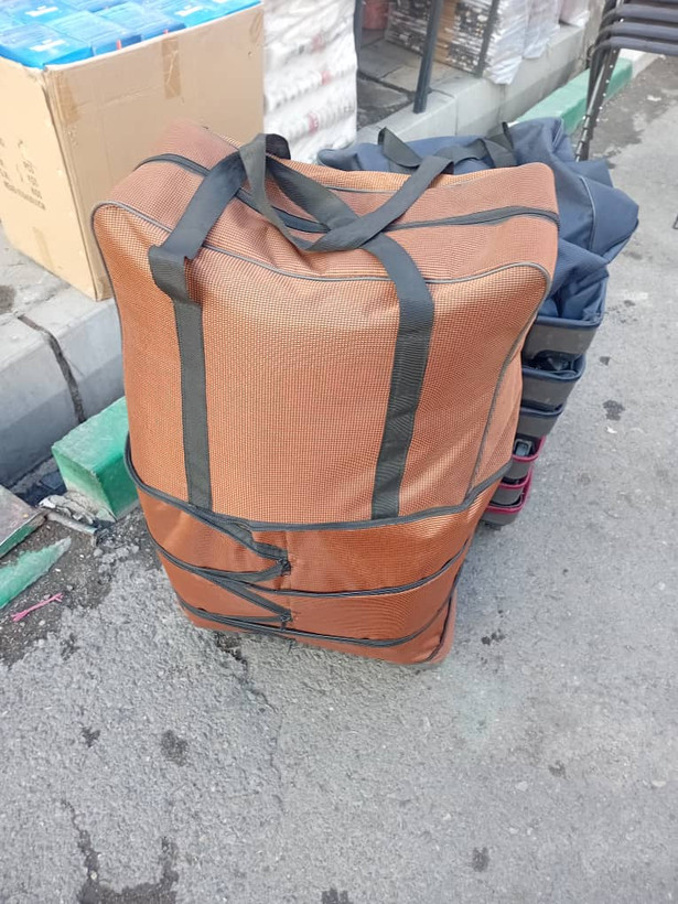 ساک مسافرتی جمع شو چادر طبیعت