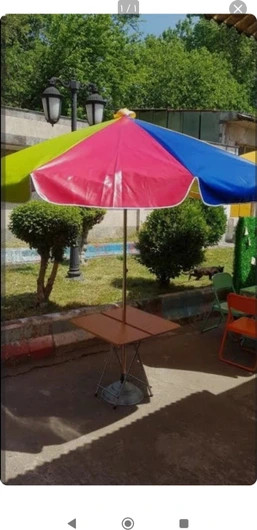چتر سایبان قطر ۲متری با پارچه نانو