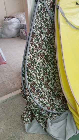 چادر مسافرتی ضد آب 12 نفره طرحدار چریکی رنجر ( با پنجره طرح ایتالیایی )