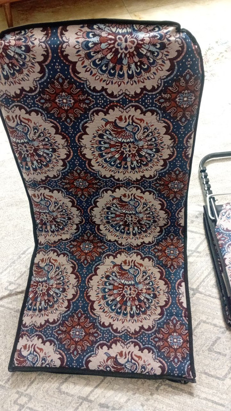 صندلی راحت نشین پشتی دار سه حالته درجه یک قابل شست و شو ضخیم تاشو