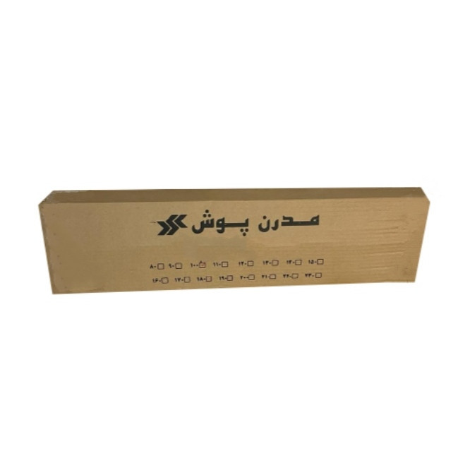 پرده توری مغناطیسی مدرن پوش مدل فایبر گلس نسوز کد 1255 سایز 150x230 سانتی متر