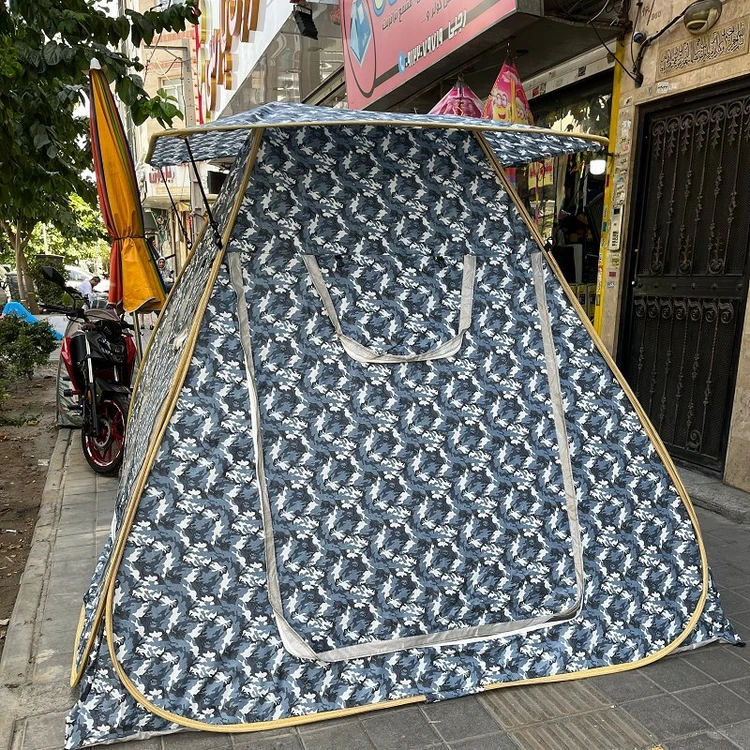 چادر مسافرتی ضد آب 8 نفره مکعبی ریپس (سقف مسطح) جنس برنو برزنتی و دومنظوره 102