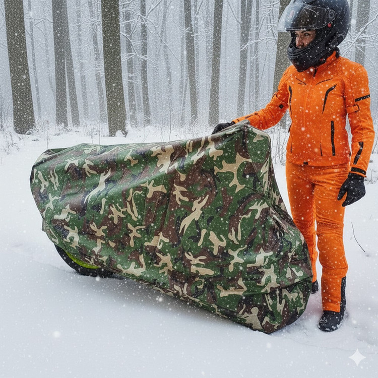 چادر موتور سیکلت ساکا مدل شمعی مناسب برای یاماها MT-15