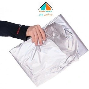 چادر ماشین ضد آب سیلور مخصوص پراید هاچبک 111 (جنس شمعی یا پشت نقره)(چهار فصل و مقاوم به آفتاب ، سبک و کم حجم)