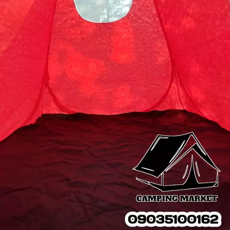 چادر مسافرتی ۴ نفره مدل آماتور 2 خواب ابعاد 2 در2 پشت نقره