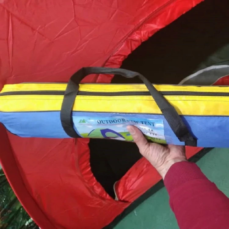 چادر مسافرتی 4نفره عصایی مدل tent_4 ضدآب