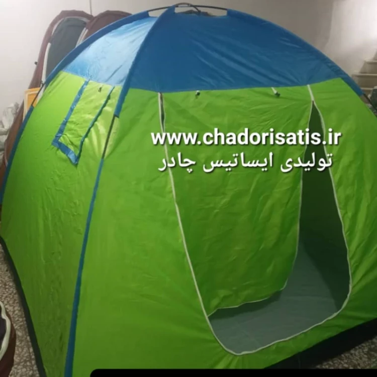 چادر 8 نفره عصایی یا میله ای مخصوص کوهنوردی و یا مسافرت ( کاملا ضد آب و مخصوص 4 تا 5 نفر خواب )