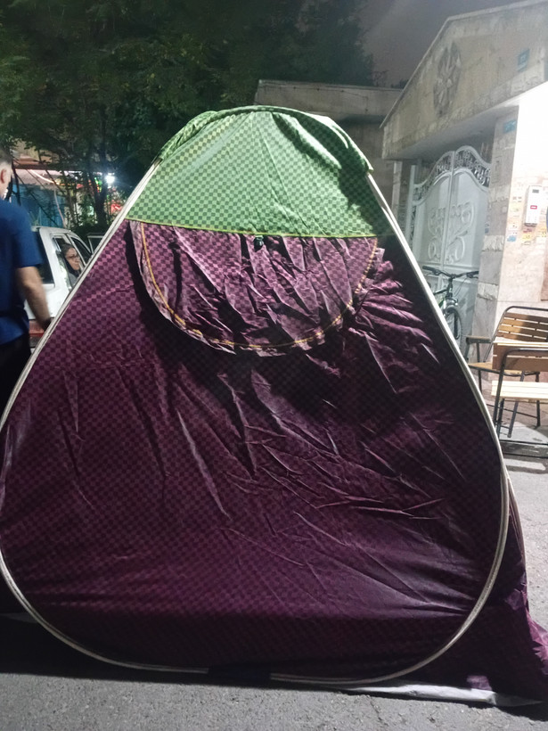 چادر ۸ نفره برزنت ضد آب گلدین کپ