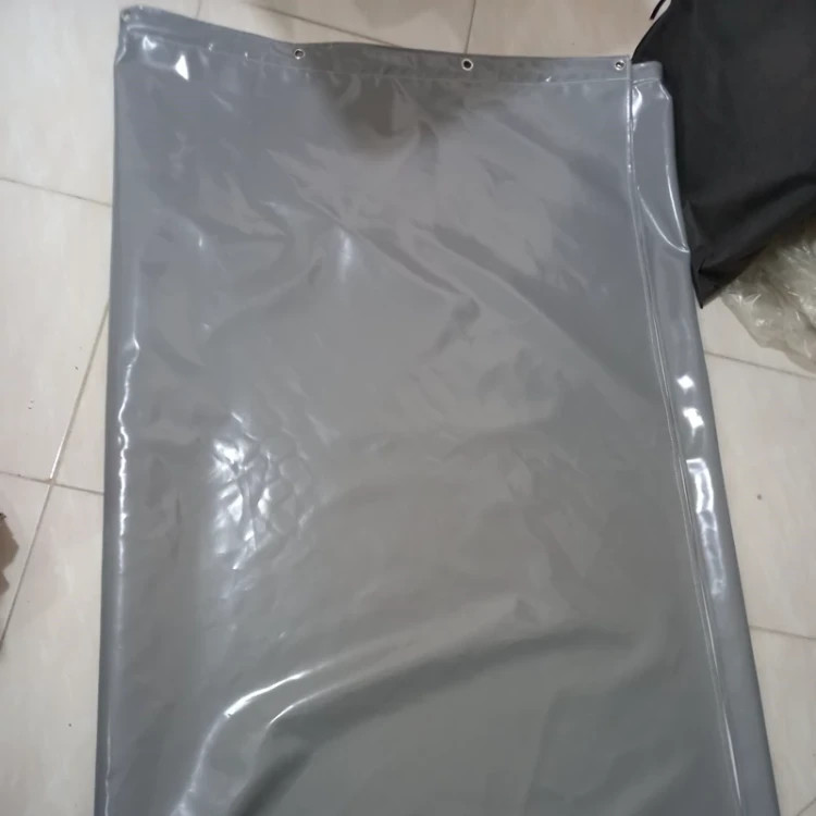 پرده برزنتی ضد اب1.5در3 یک تیکه بدون درز و پانچ شده درجه یک